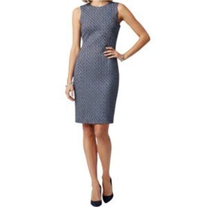 J. McLaughlin Devon Bainbridge Stretch Corpcore Travel Dress Wrinkle Resistant L